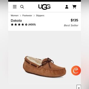 Size 5 ugg slippers